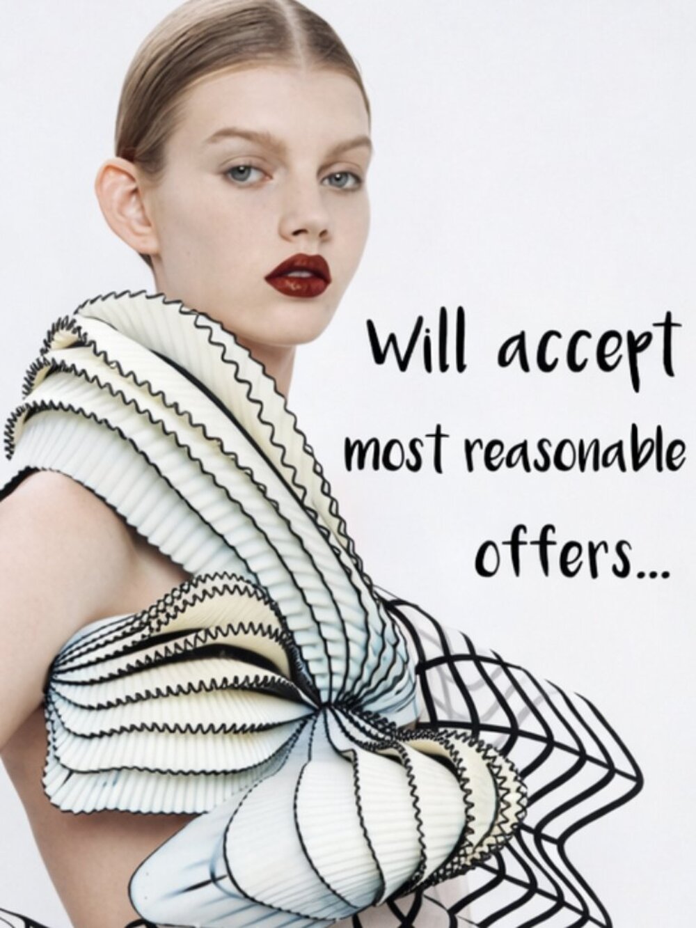 MAKE AN OFFER, BUT NOT A LOWBALL ONE!